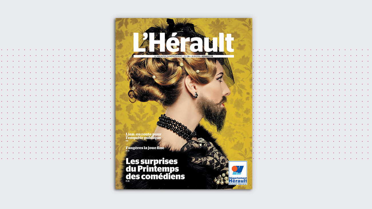 couverture magazine département de l'hérault