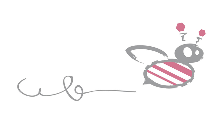 illustration abeille logotype Bambino Smartn°3